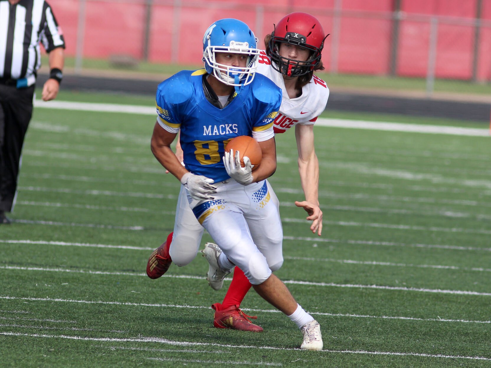 Bruce at McDonell football 9-17-22